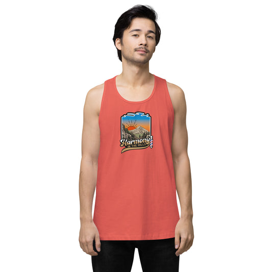 Harmony in the Hills - Men’s premium tank top