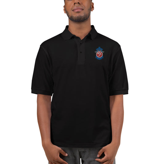 Choo Choo Chorus - Embroidered Men's Premium Polo