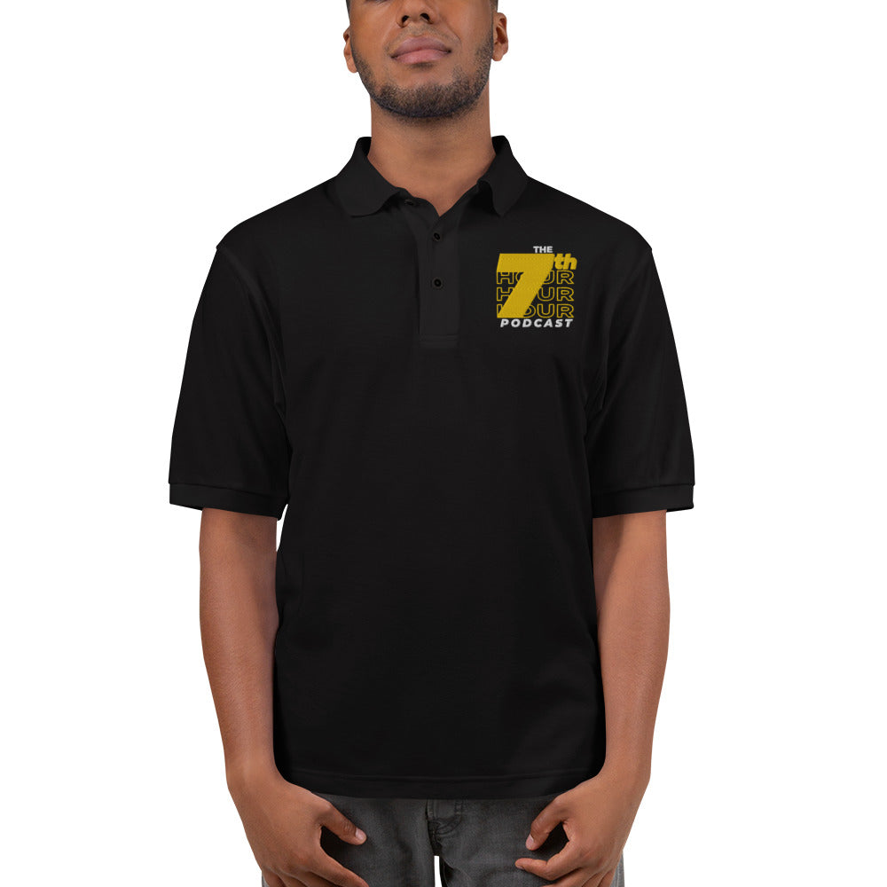 7th Hour Podcast - Embroidered Men's Premium Polo