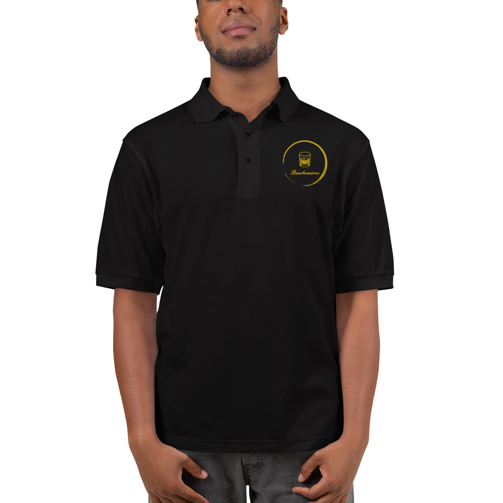 Bourbonaires - Embroidered Men's Premium Polo