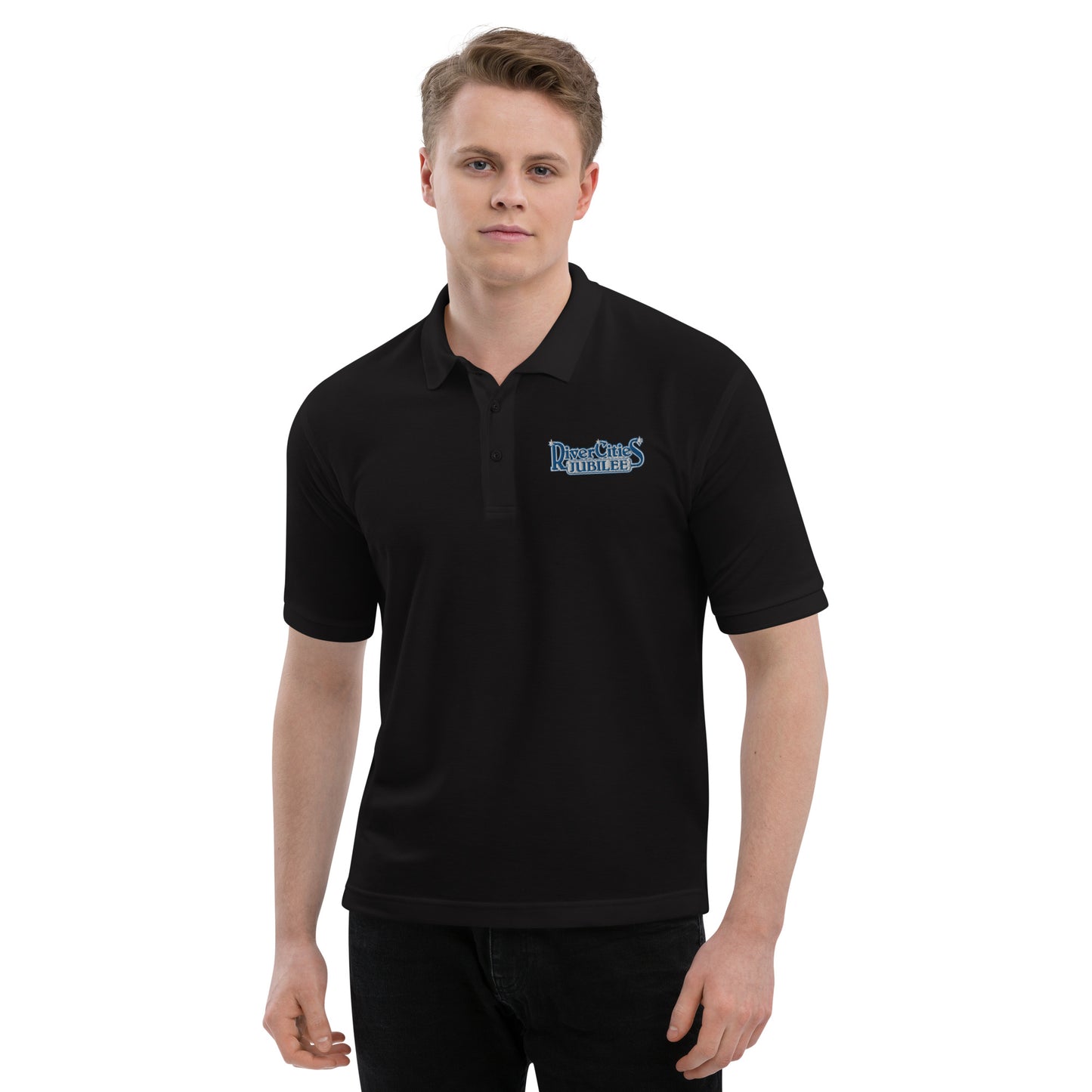 River Cities Jubilee - Embroidered Men's Premium Polo