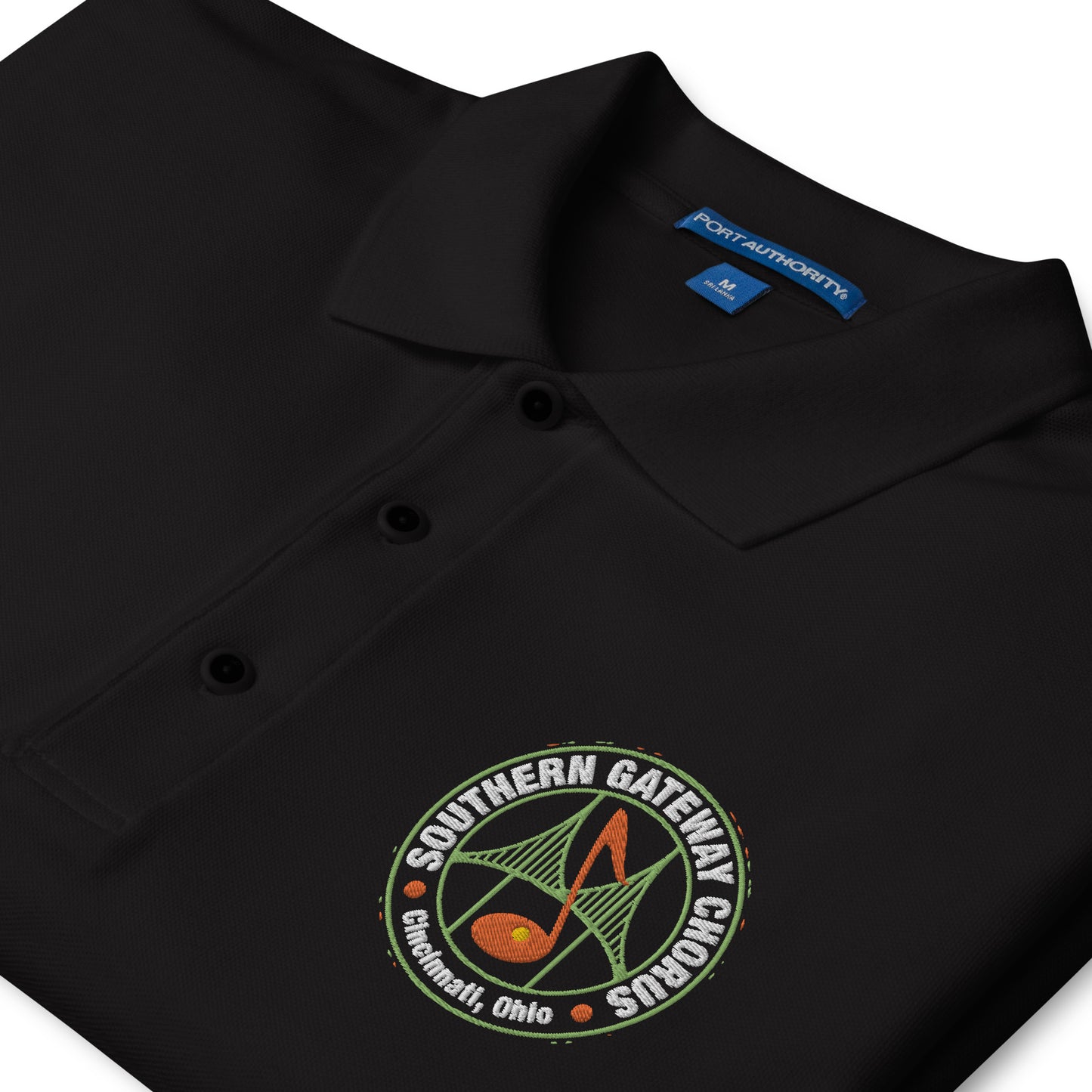 Southern Gateway Chorus -  Embroidered Men's Premium Polo