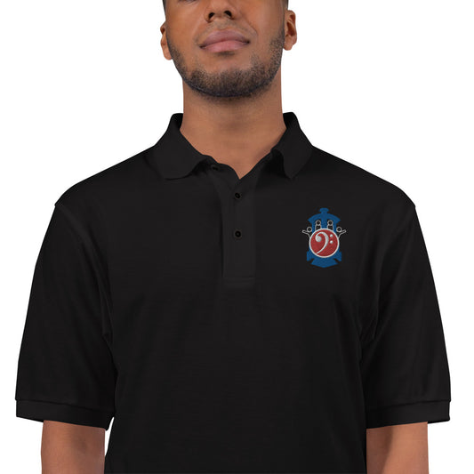 Choo Choo Chorus - Embroidered Men's Premium Polo