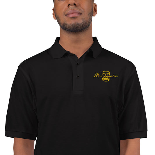 Bourbonaires - Embroidered Men's Premium Polo