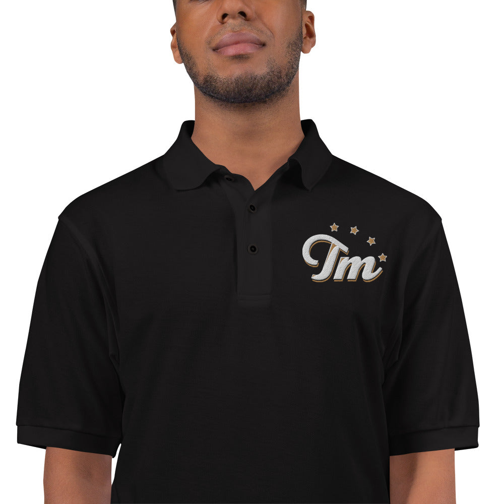 Trademark - Embroidered Men's Premium Polo