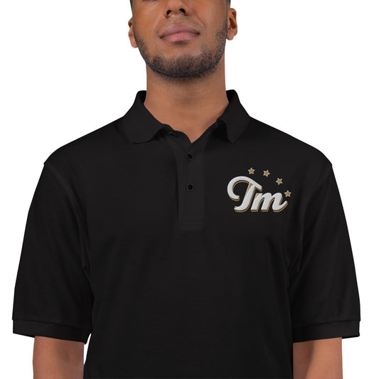 Trademark - Embroidered Men's Premium Polo