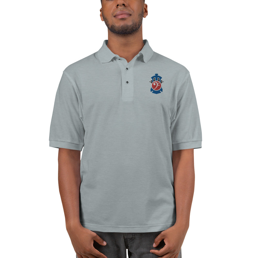 Choo Choo Chorus - Embroidered Men's Premium Polo