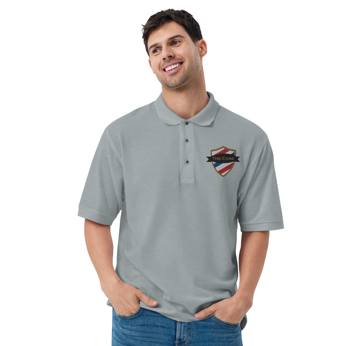 The Core - Embroidered Men's Premium Polo