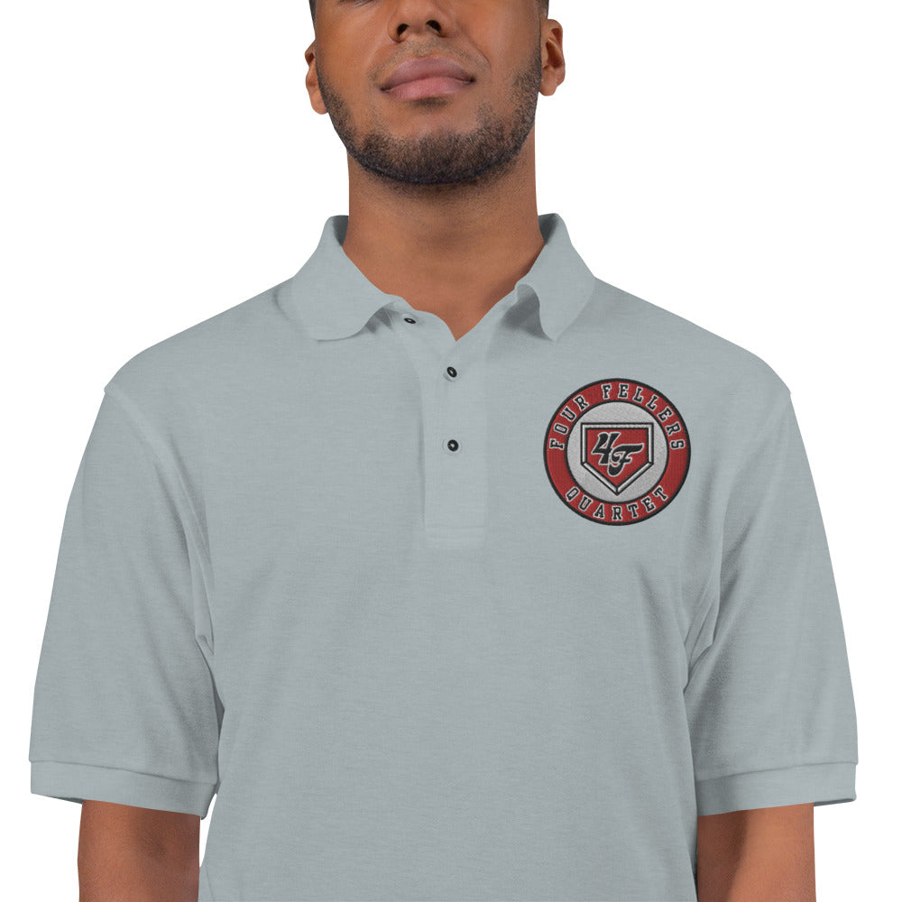 4Fellers - Embroidered Men's Premium Polo