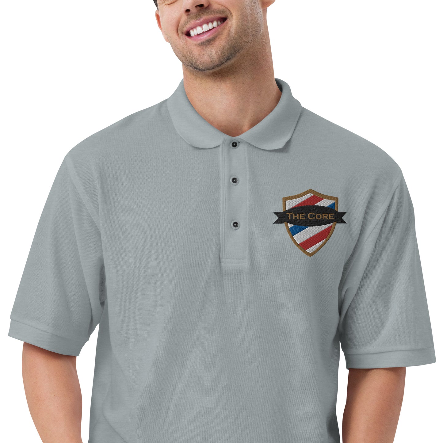 The Core - Embroidered Men's Premium Polo