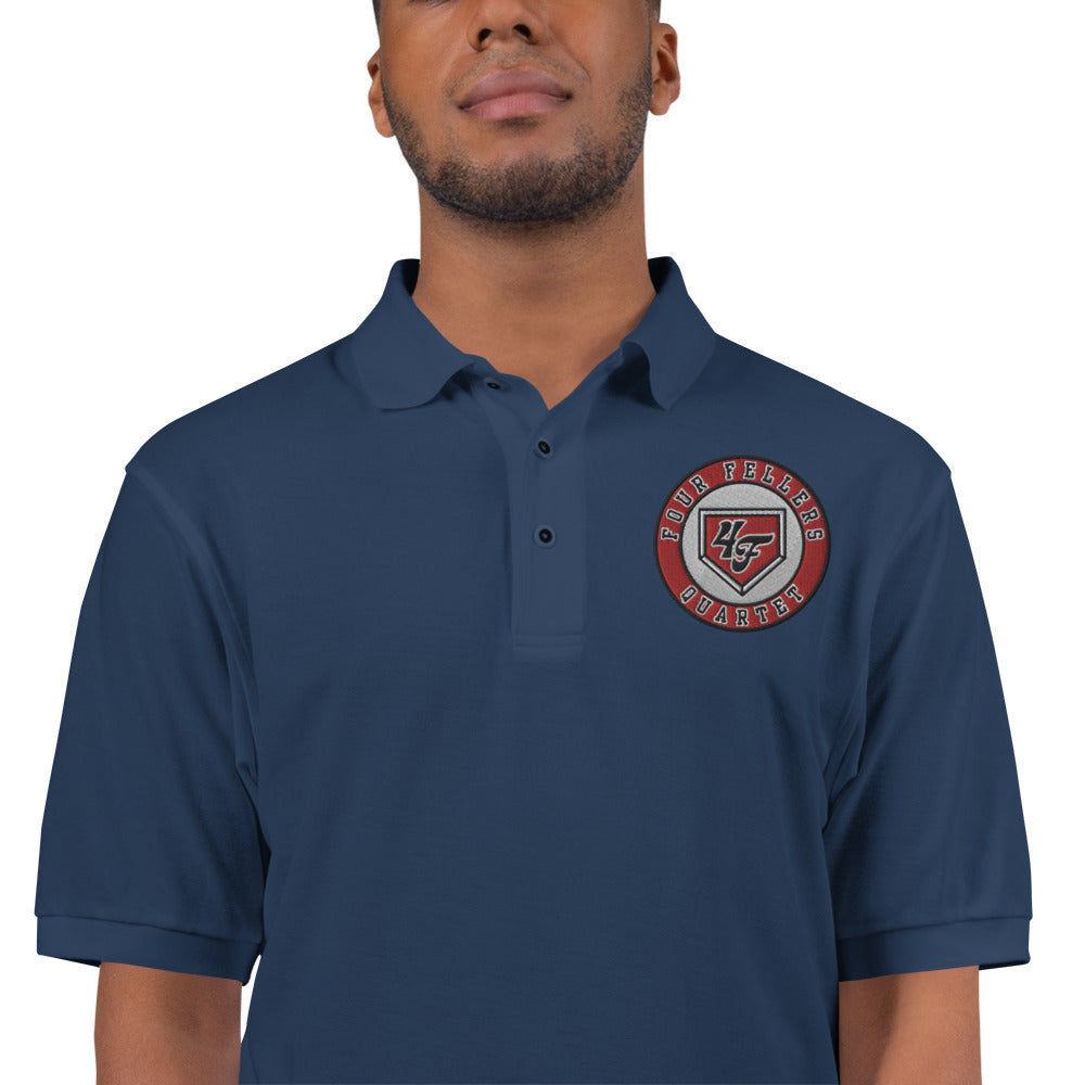 4Fellers - Embroidered Men's Premium Polo