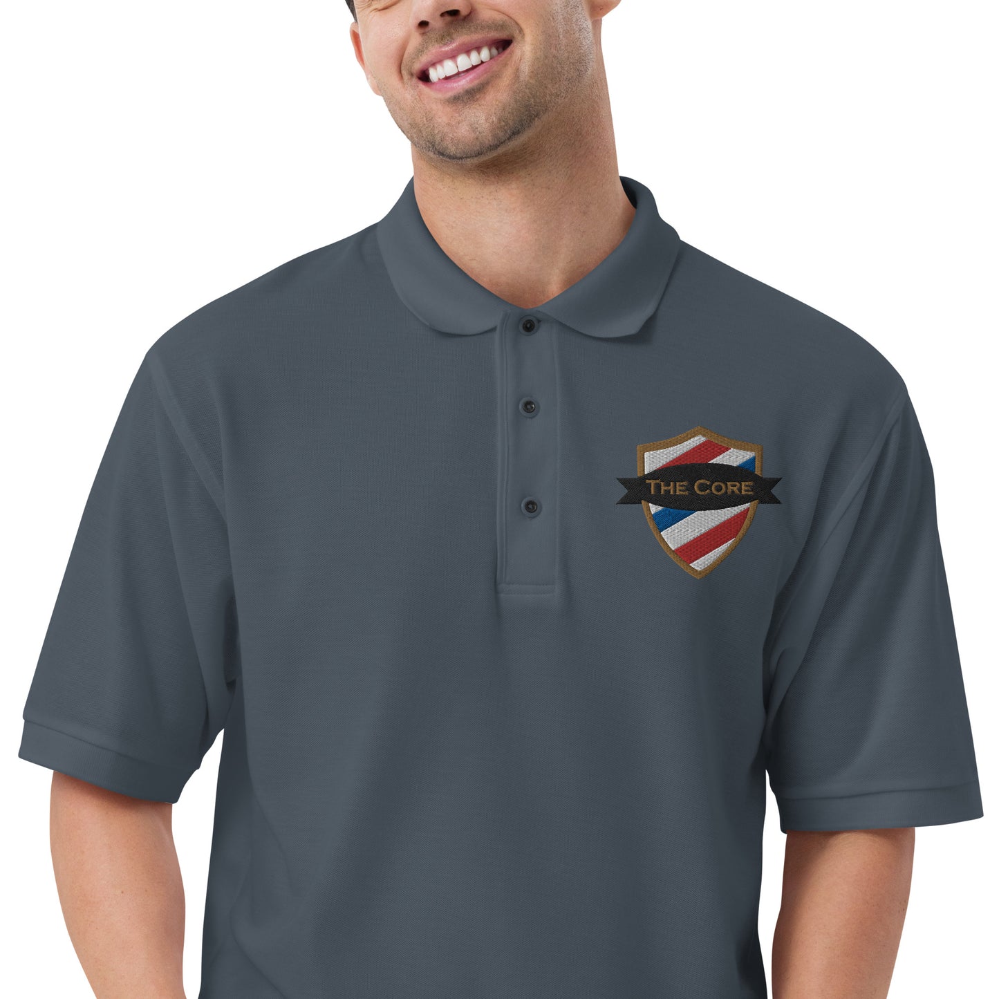 The Core - Embroidered Men's Premium Polo