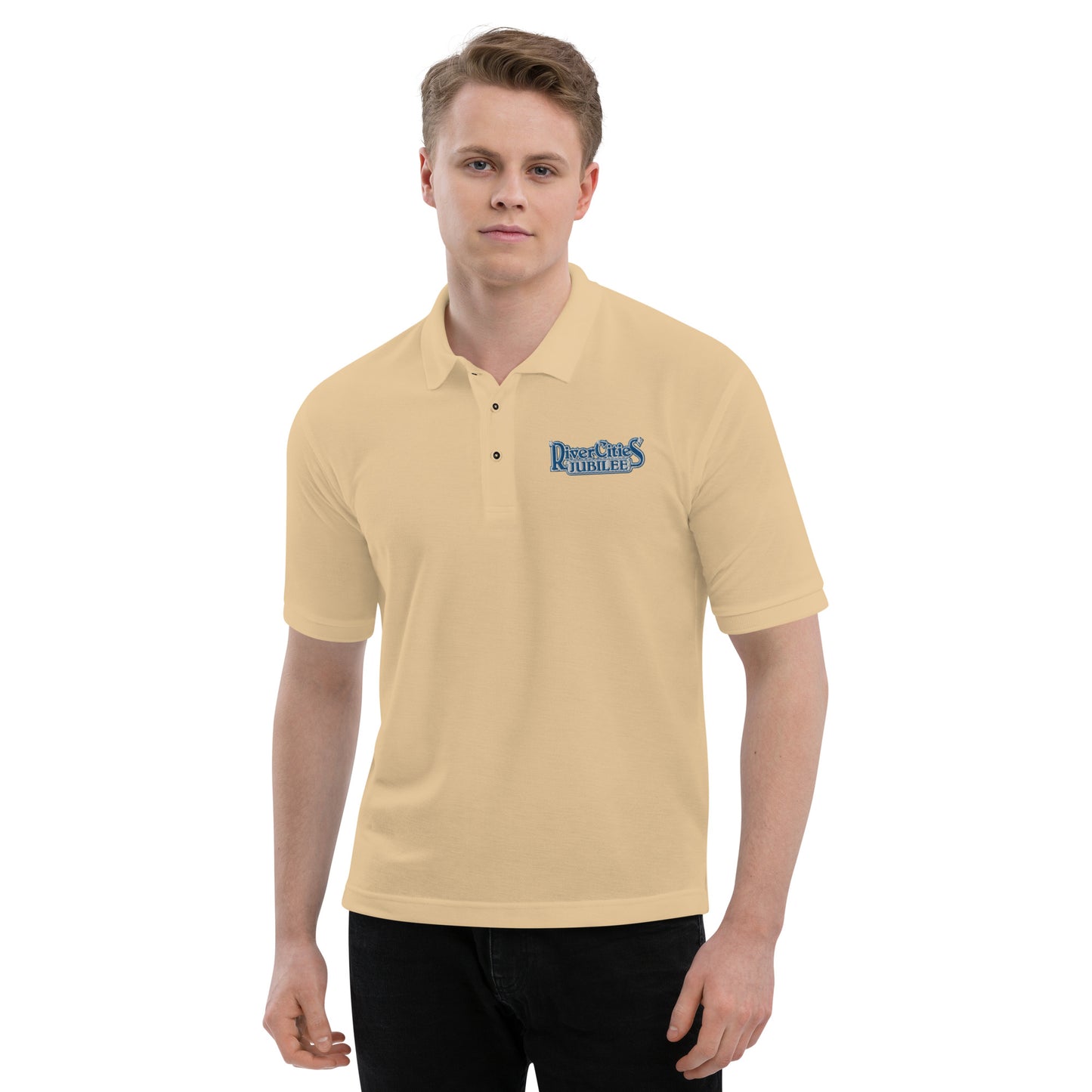 River Cities Jubilee - Embroidered Men's Premium Polo