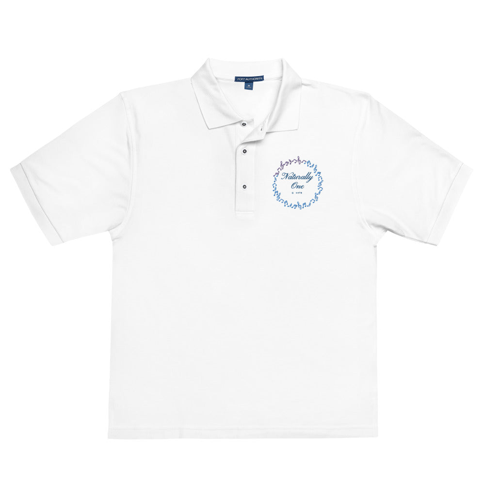 Naturally One - Embroidered Premium Polo