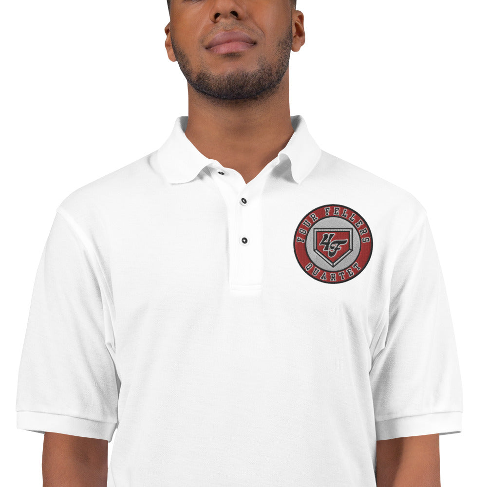 4Fellers - Embroidered Men's Premium Polo