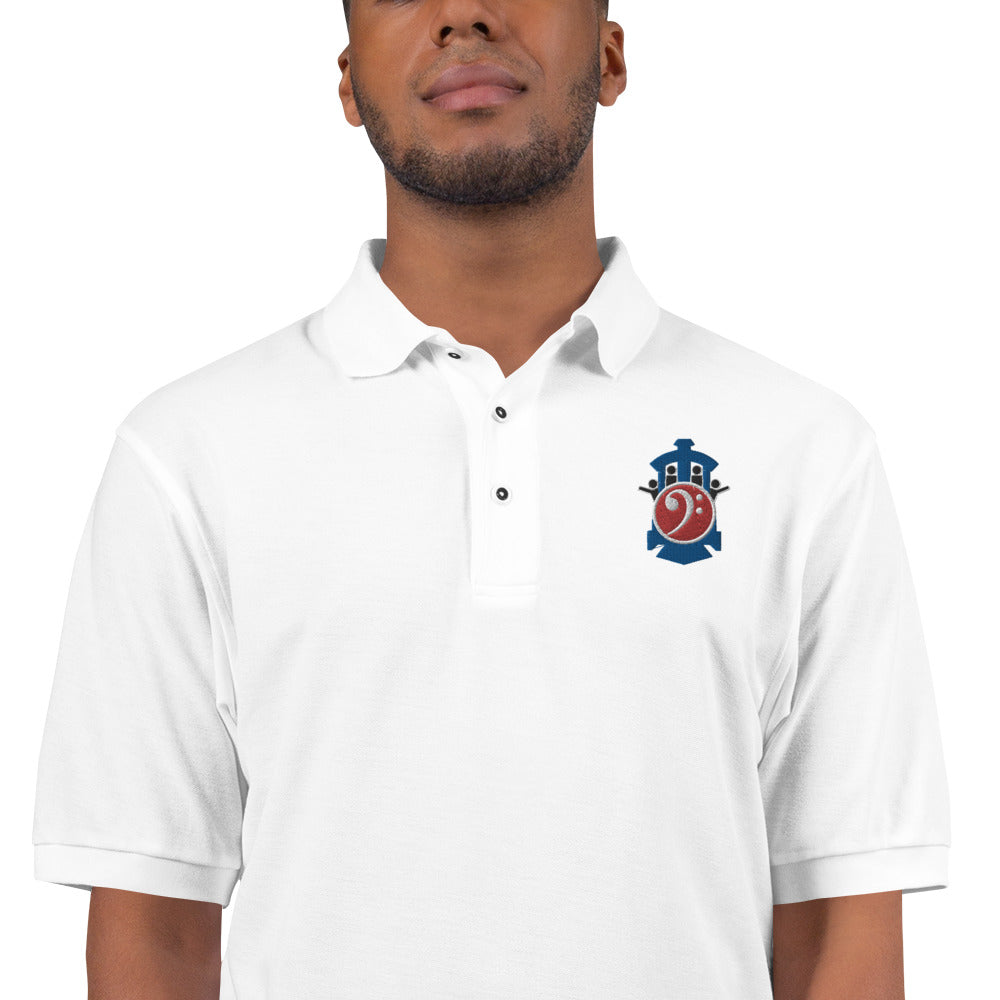 Choo Choo Chorus - Embroidered Men's Premium Polo