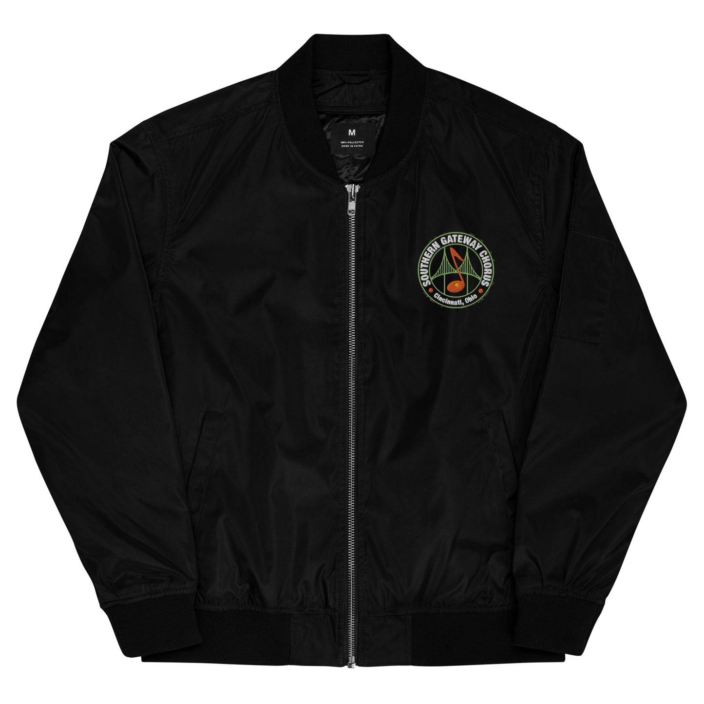 Southern Gateway Chorus - Embroidered Premium recycled bomber jacket