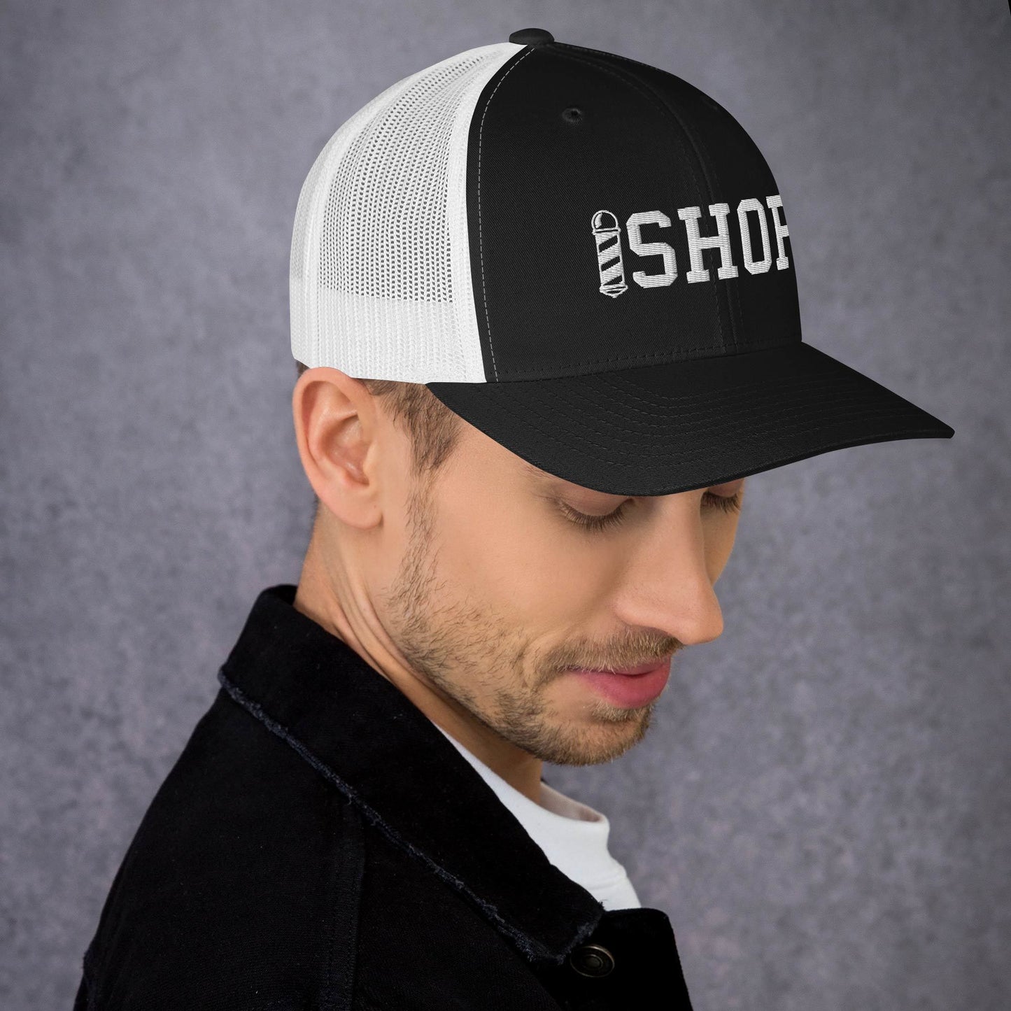 Barbershop - Embroidered Trucker Cap