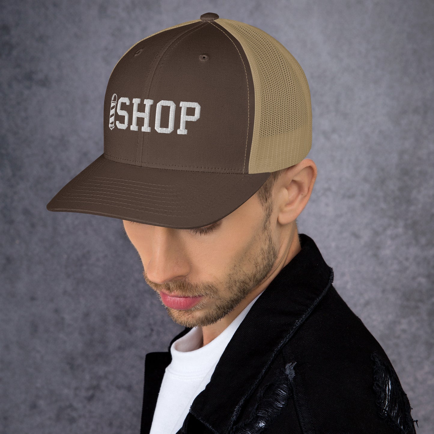 Barbershop - Embroidered Trucker Cap