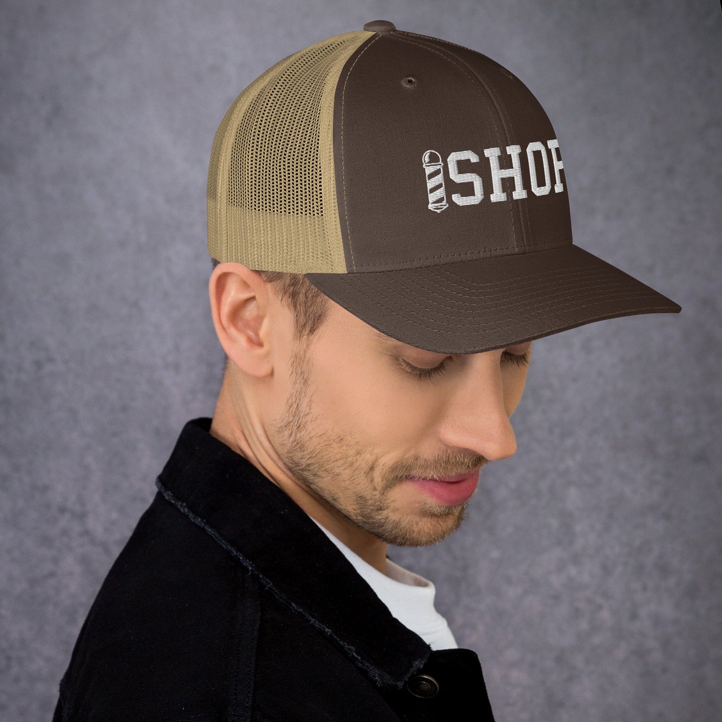 Barbershop - Embroidered Trucker Cap