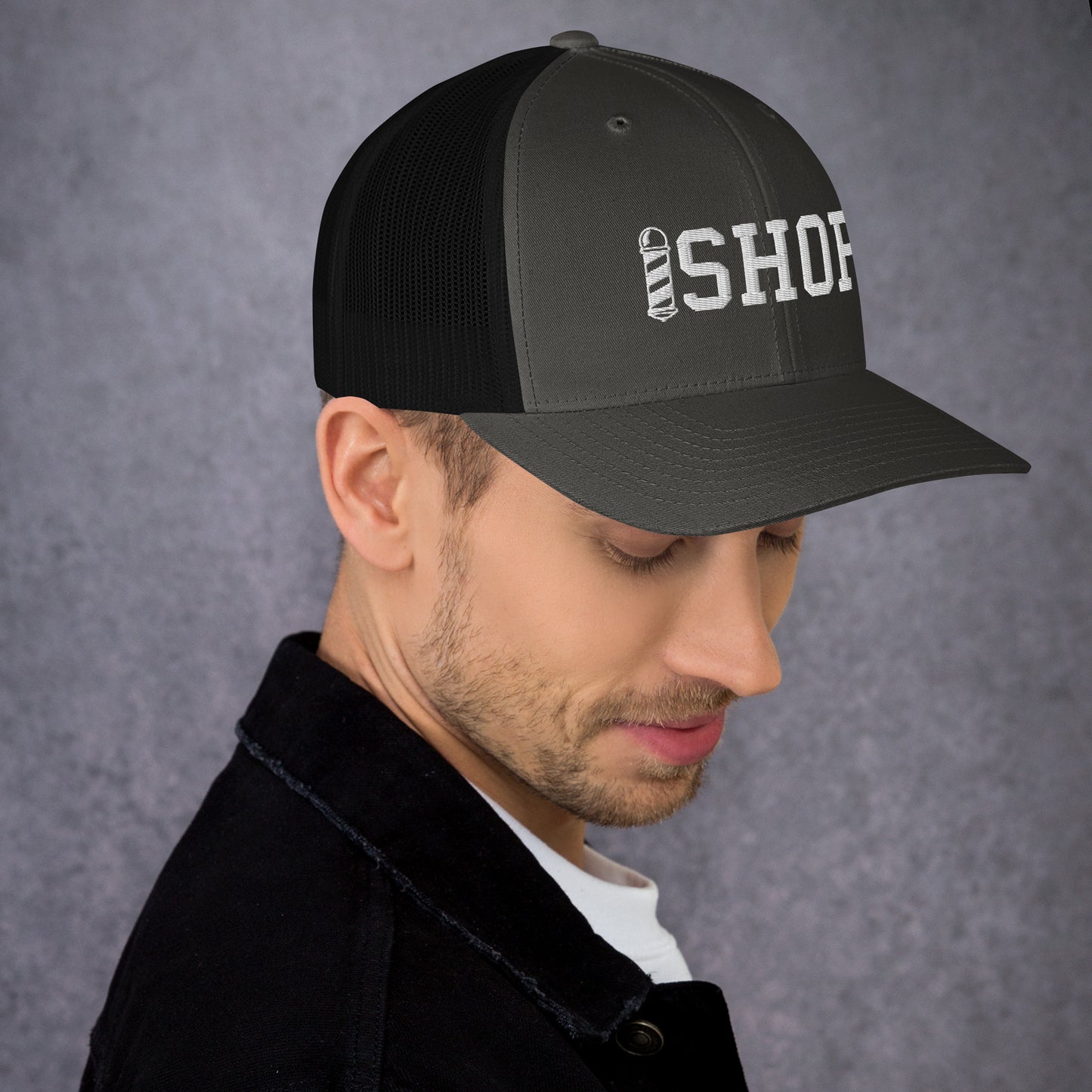 Barbershop - Embroidered Trucker Cap