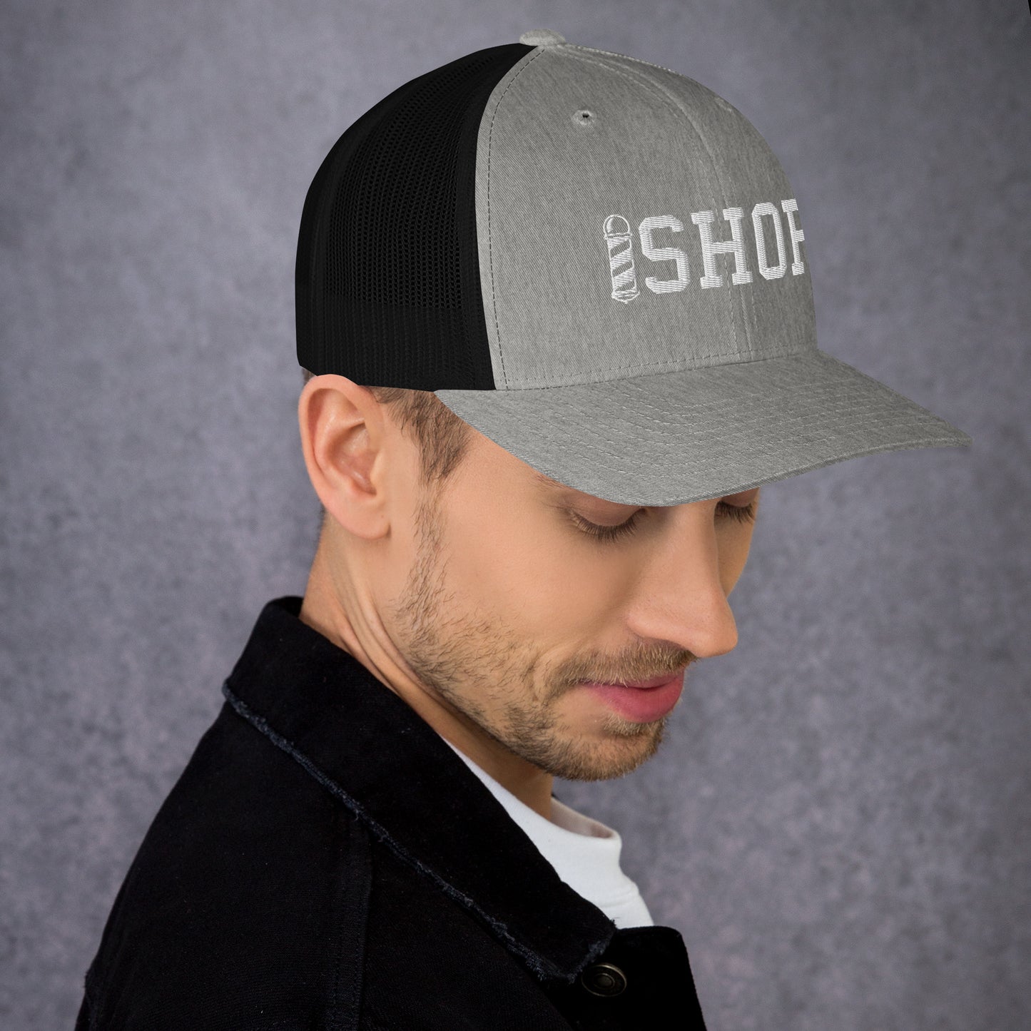 Barbershop - Embroidered Trucker Cap