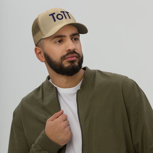 Talk of the Town - Embroidered Trucker Cap