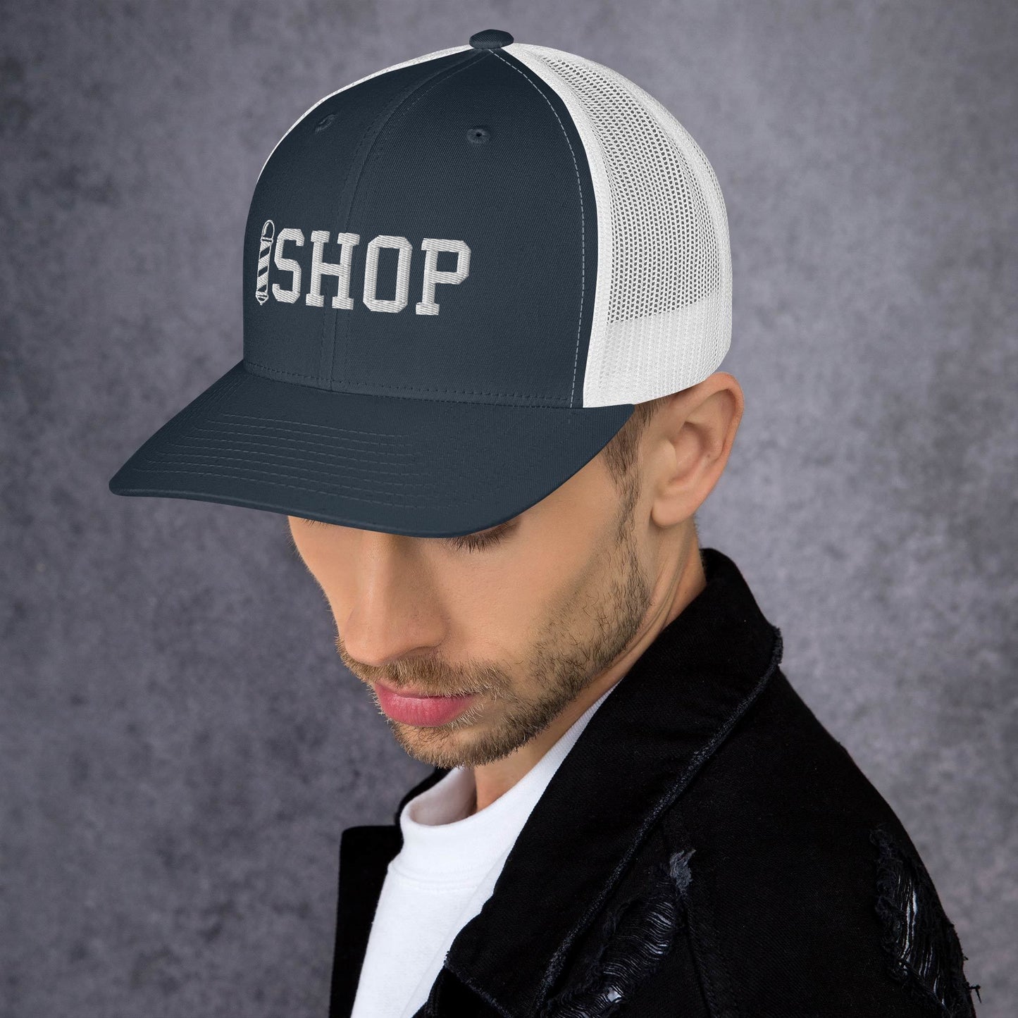 Barbershop - Embroidered Trucker Cap