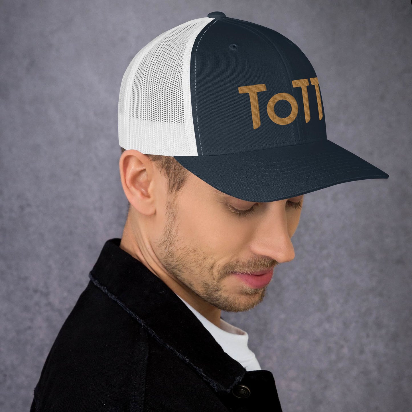 Talk of the Town - Embroidered Trucker Cap