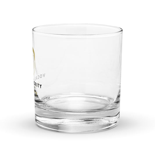 Vocal Majority - Printed Rocks glass