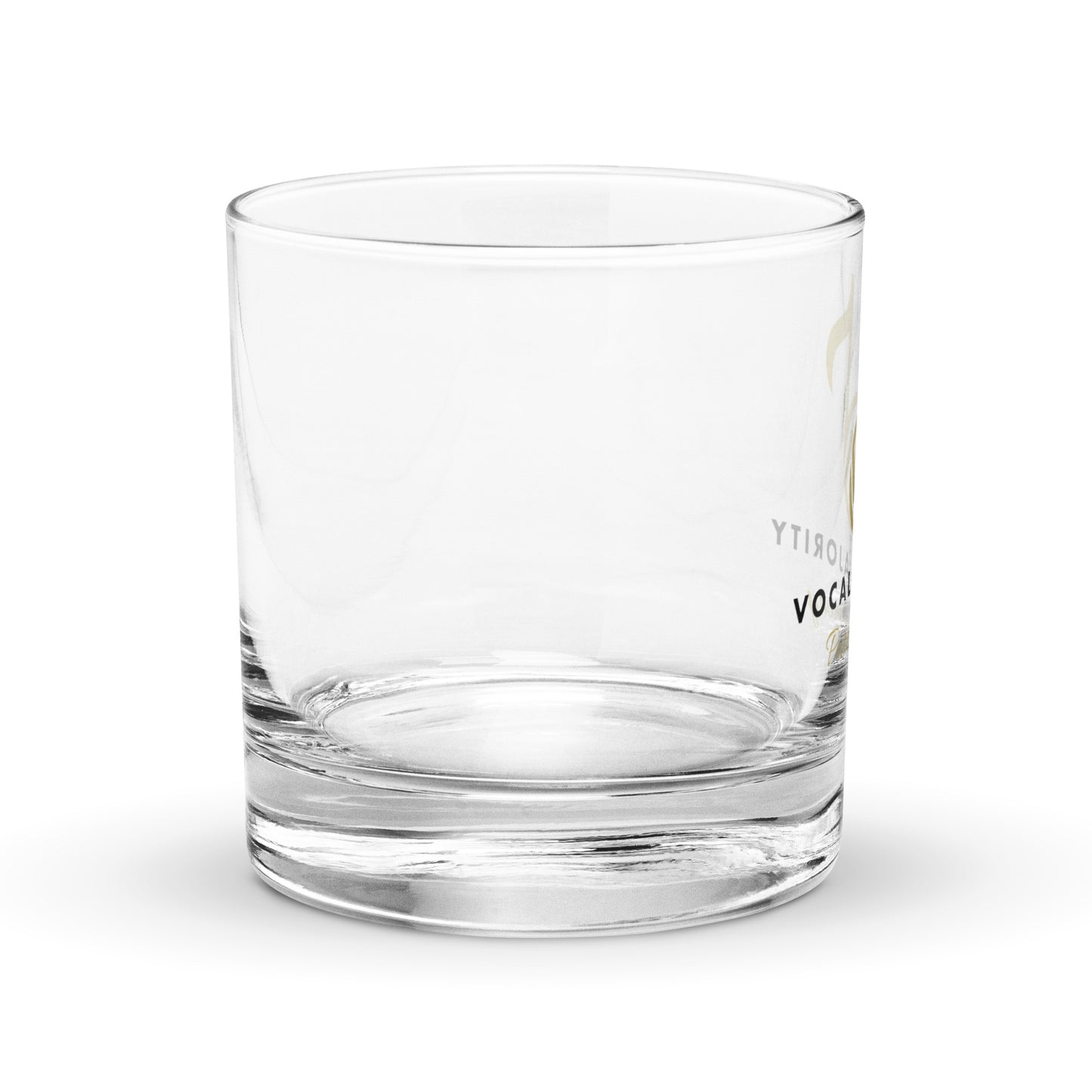 Vocal Majority - Printed Rocks glass