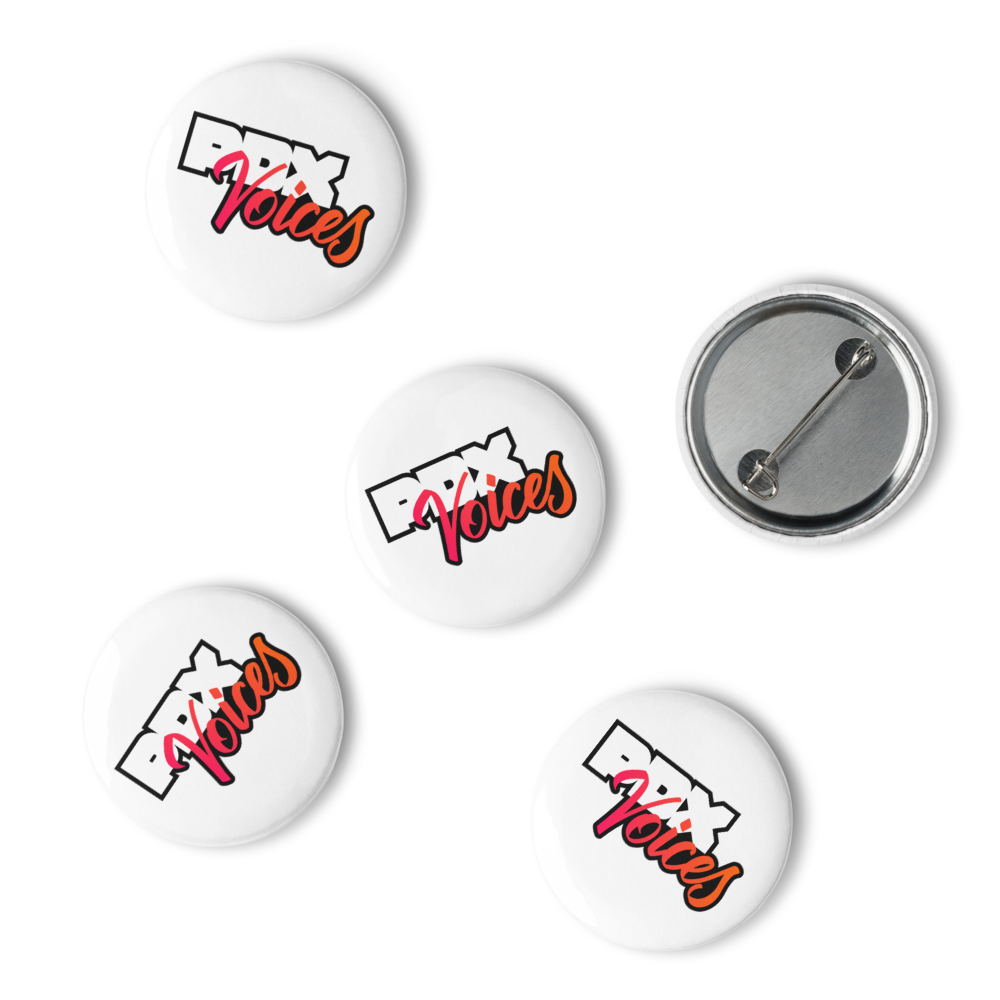 PDX Voices - Set of 10 buttons