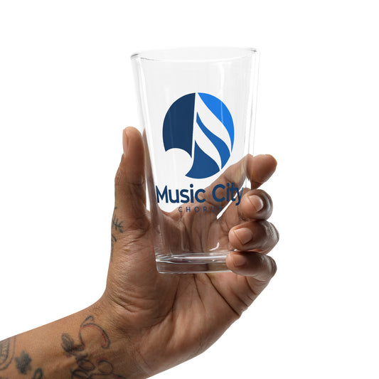 Music City Chorus - Shaker pint glass