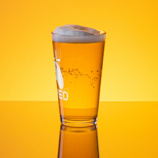 Well Played Printed Shaker pint glass