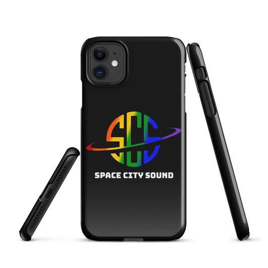 Space City Sound - Printed Rainbow Pride Snap case for iPhone®