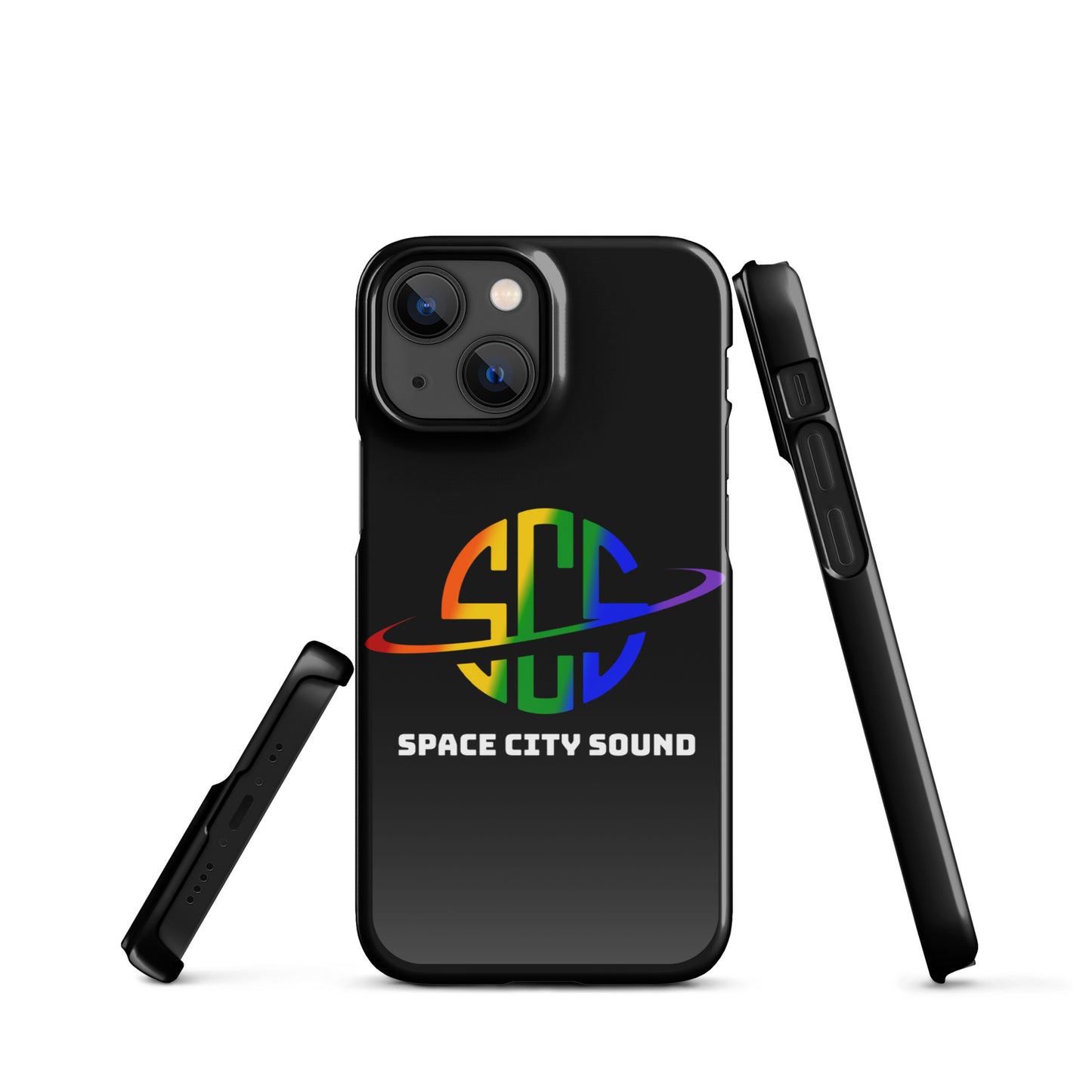 Space City Sound - Printed Rainbow Pride Snap case for iPhone®