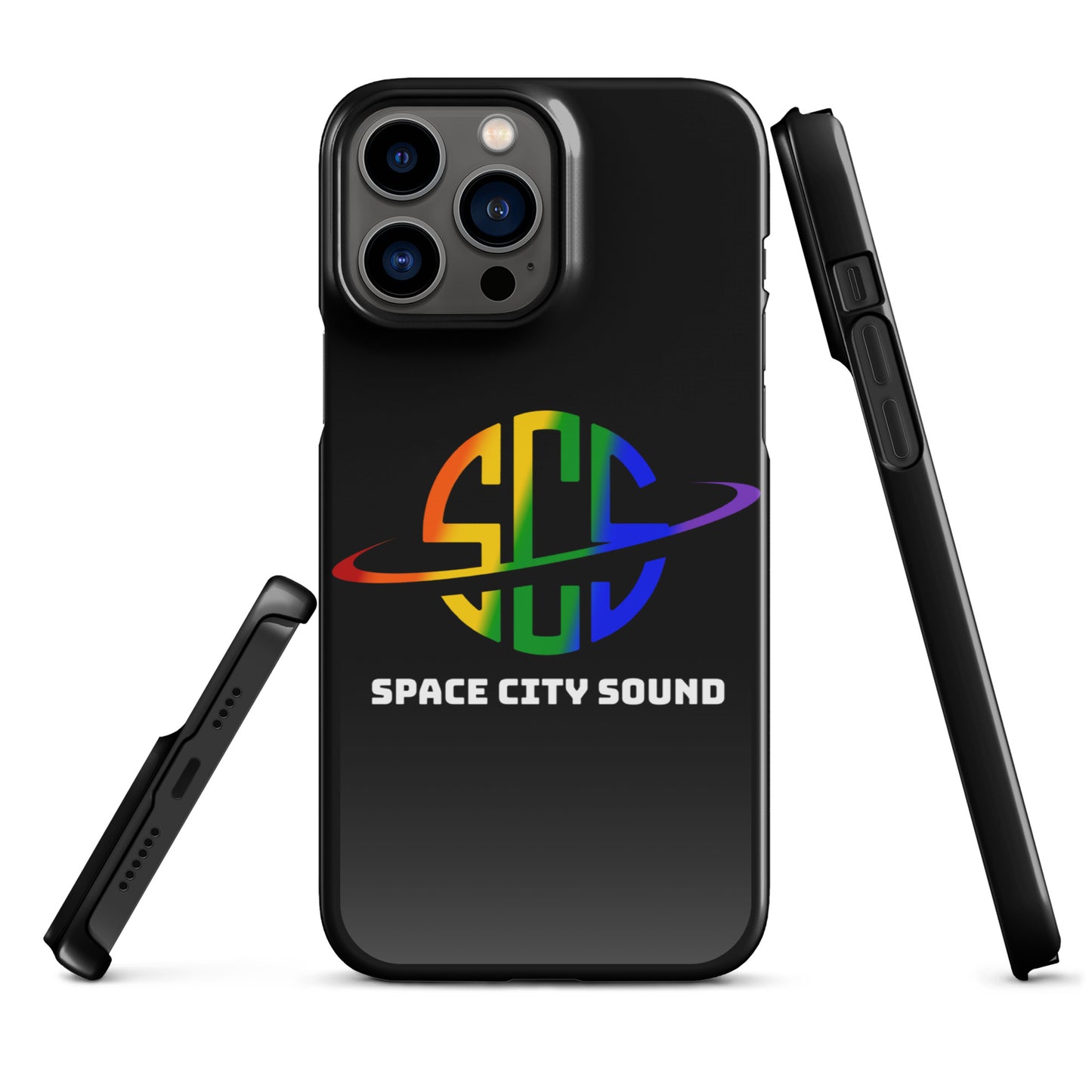 Space City Sound - Printed Rainbow Pride Snap case for iPhone®