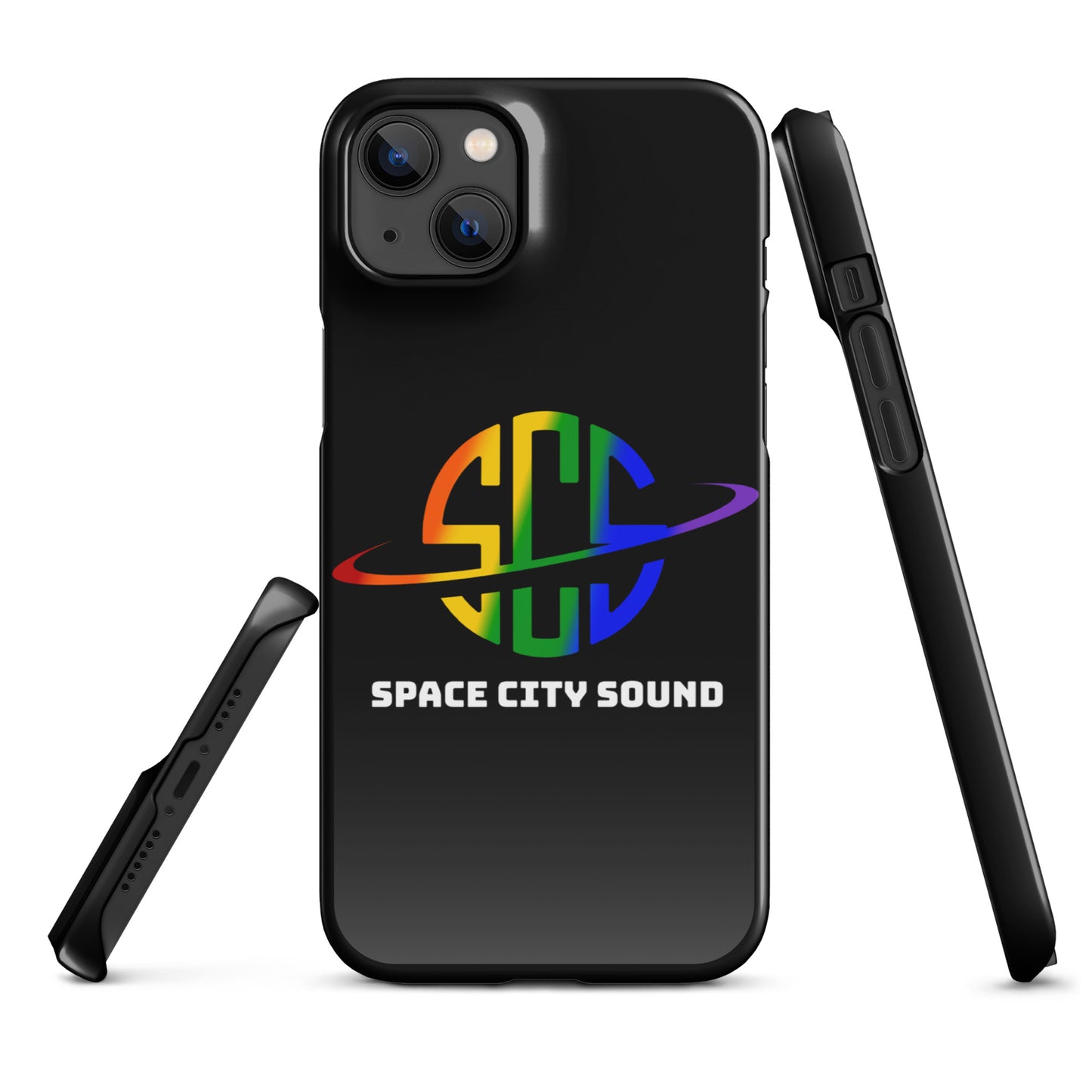 Space City Sound - Printed Rainbow Pride Snap case for iPhone®