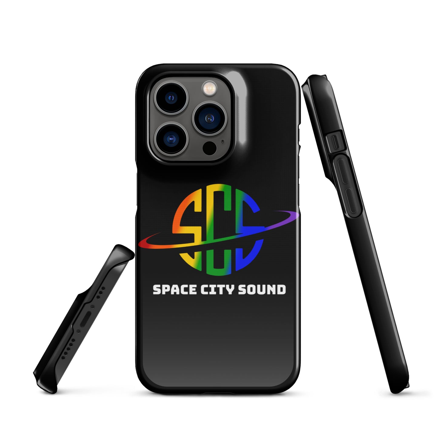 Space City Sound - Printed Rainbow Pride Snap case for iPhone®