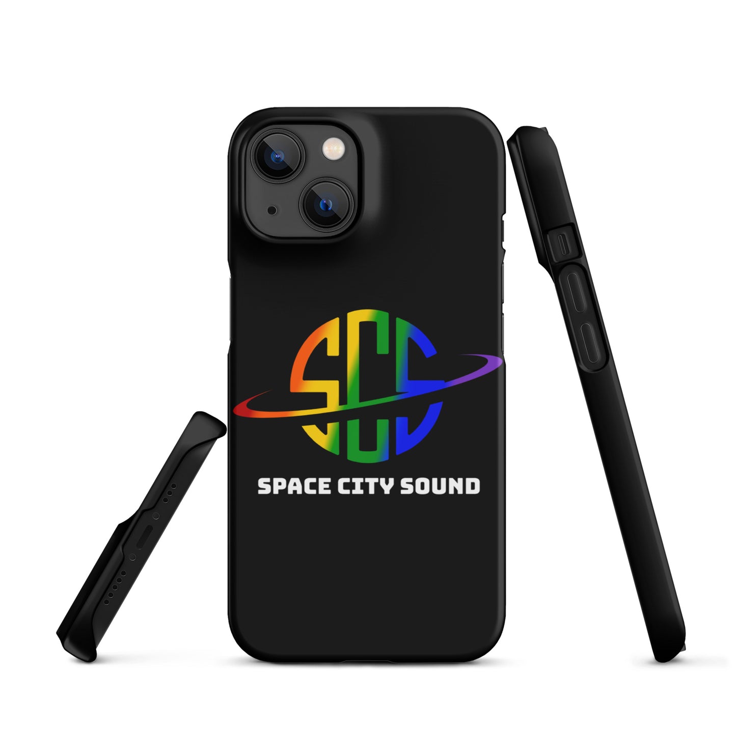 Space City Sound - Printed Rainbow Pride Snap case for iPhone®