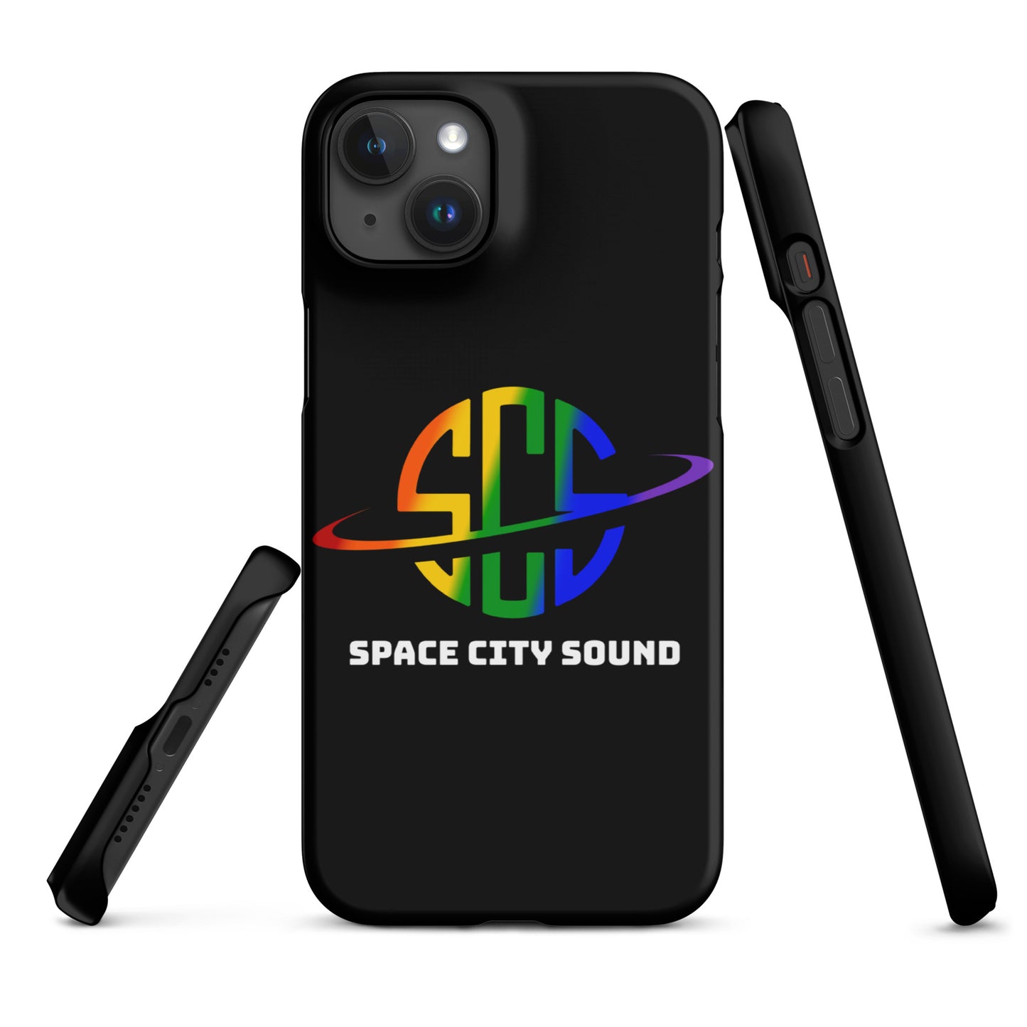 Space City Sound - Printed Rainbow Pride Snap case for iPhone®