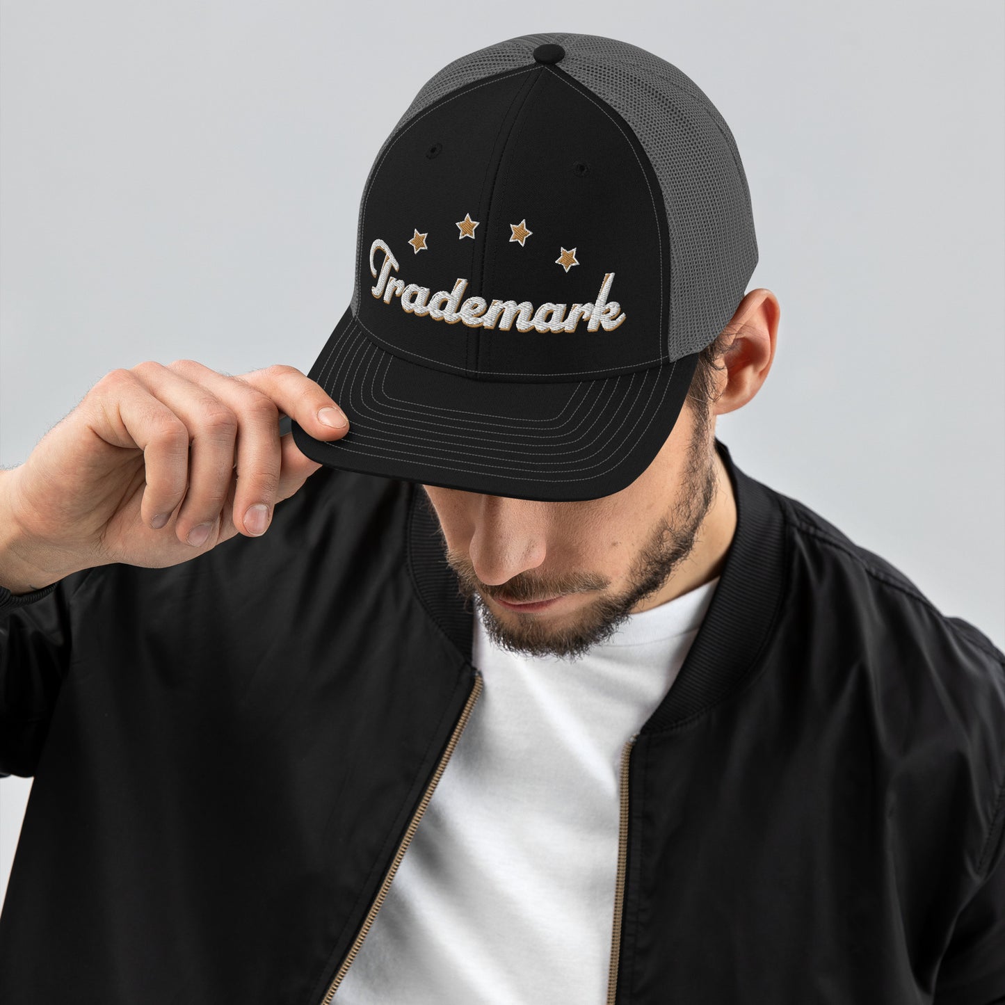 Trademark - Embroidered Trucker Cap