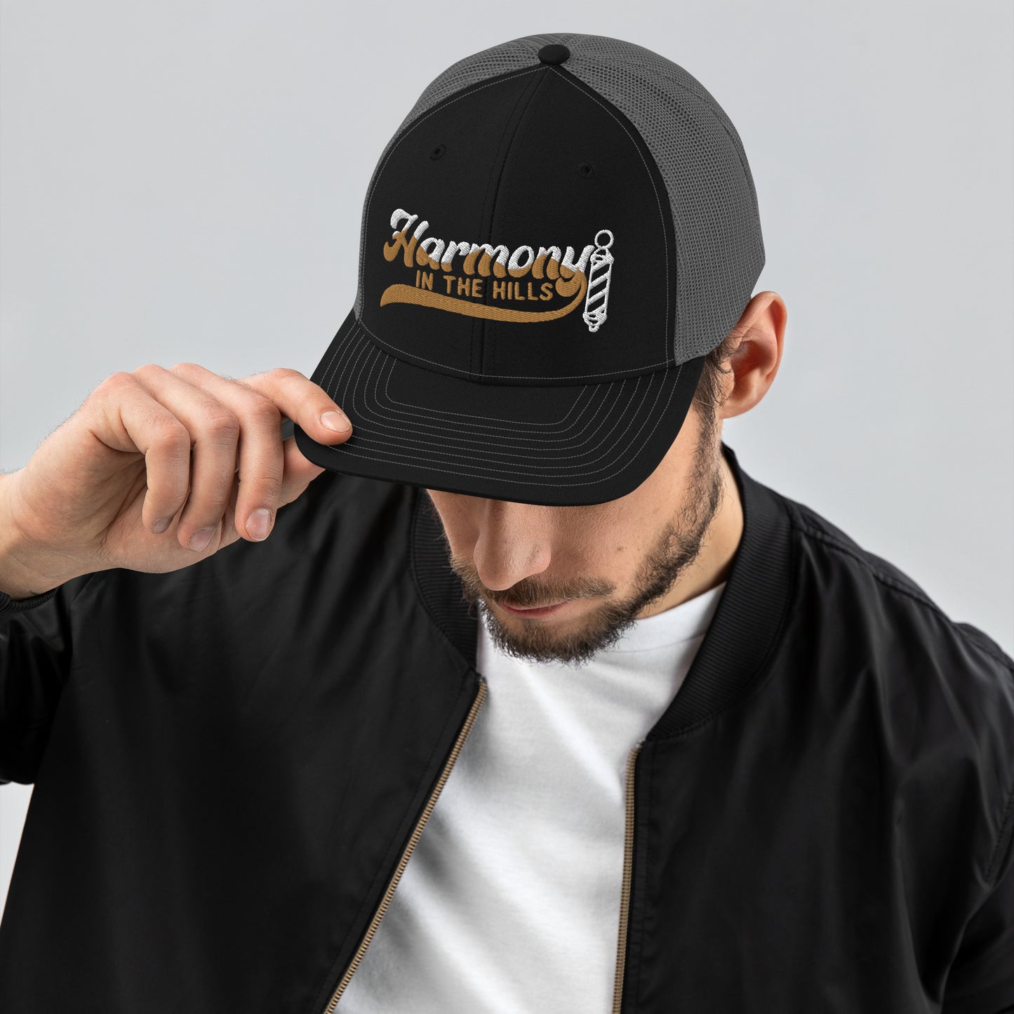 Harmony in the Hills - Embroidered Trucker Cap