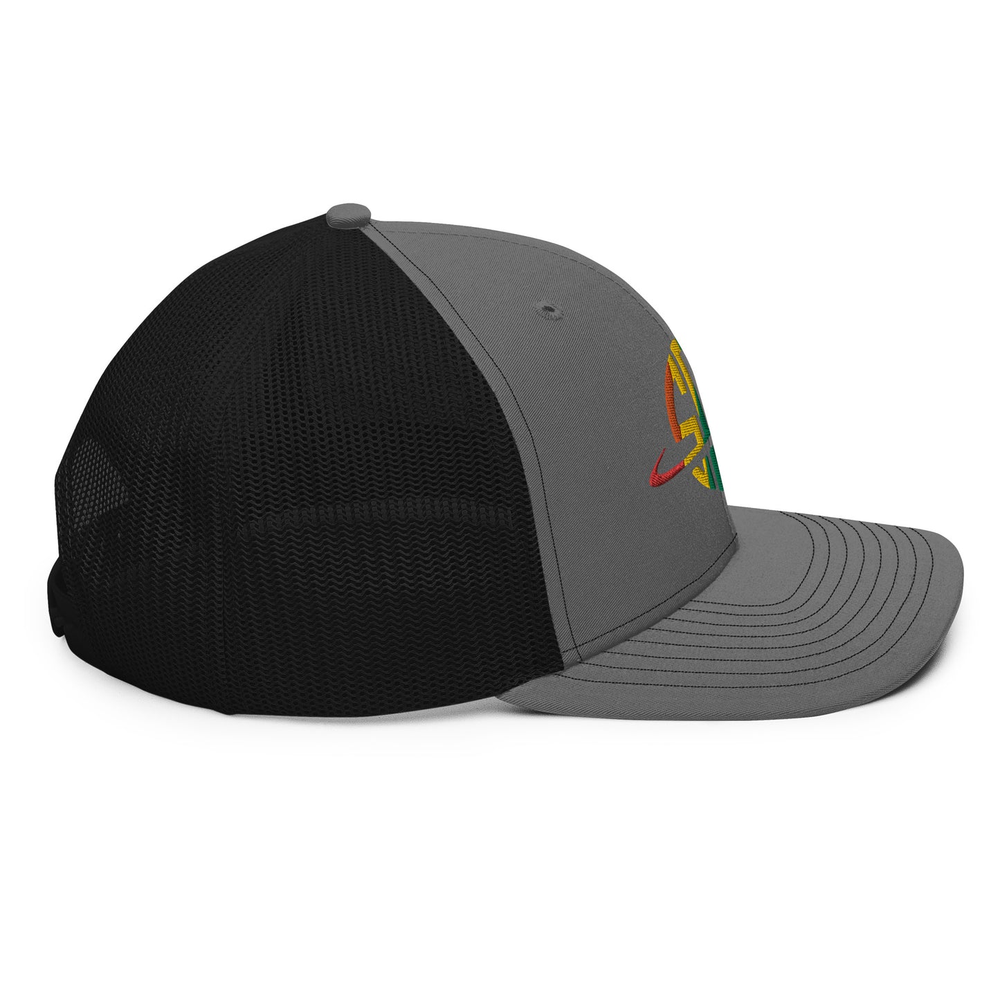 Space City Sound - Rainbow Pride logo - Embroidered Trucker Cap