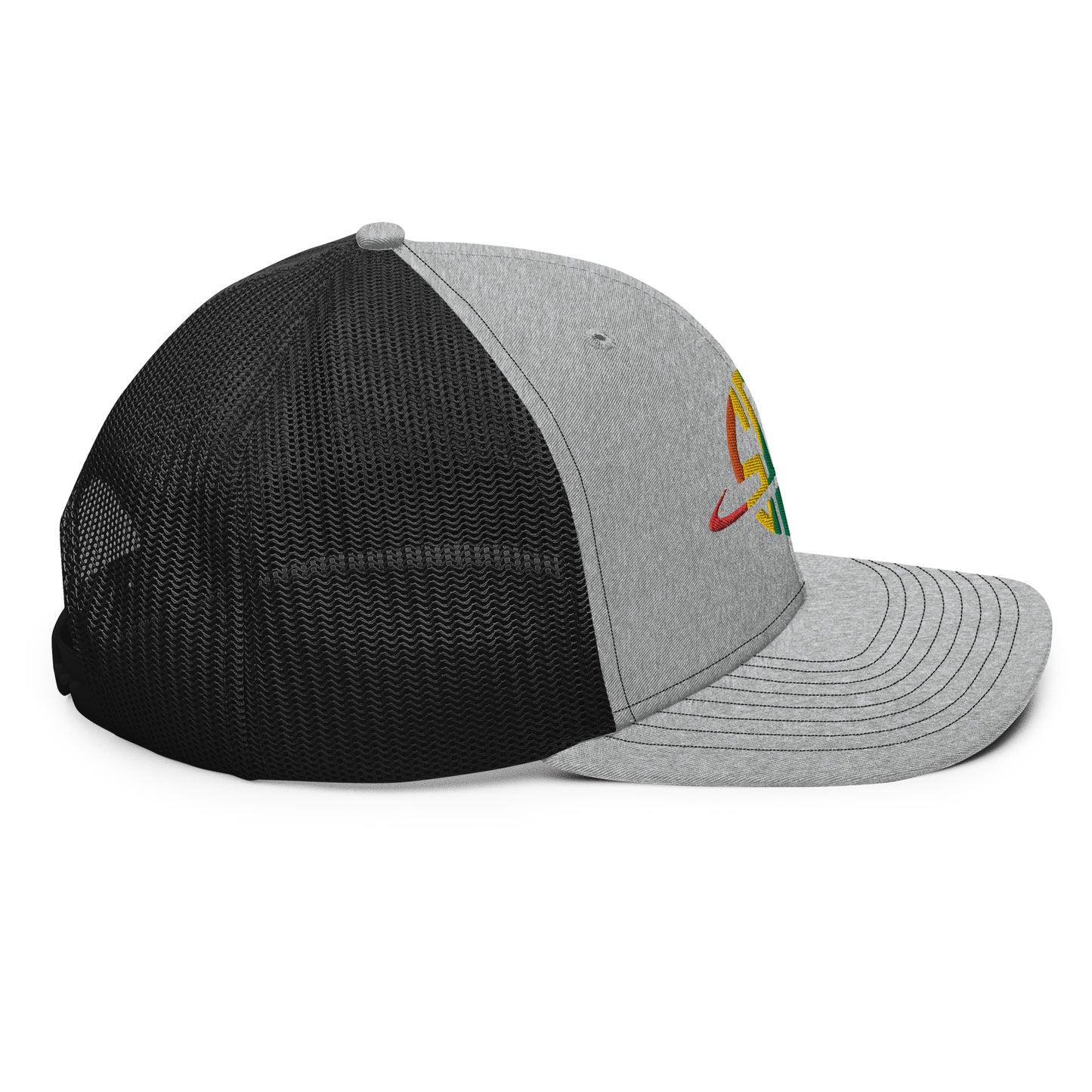 Space City Sound - Rainbow Pride logo - Embroidered Trucker Cap