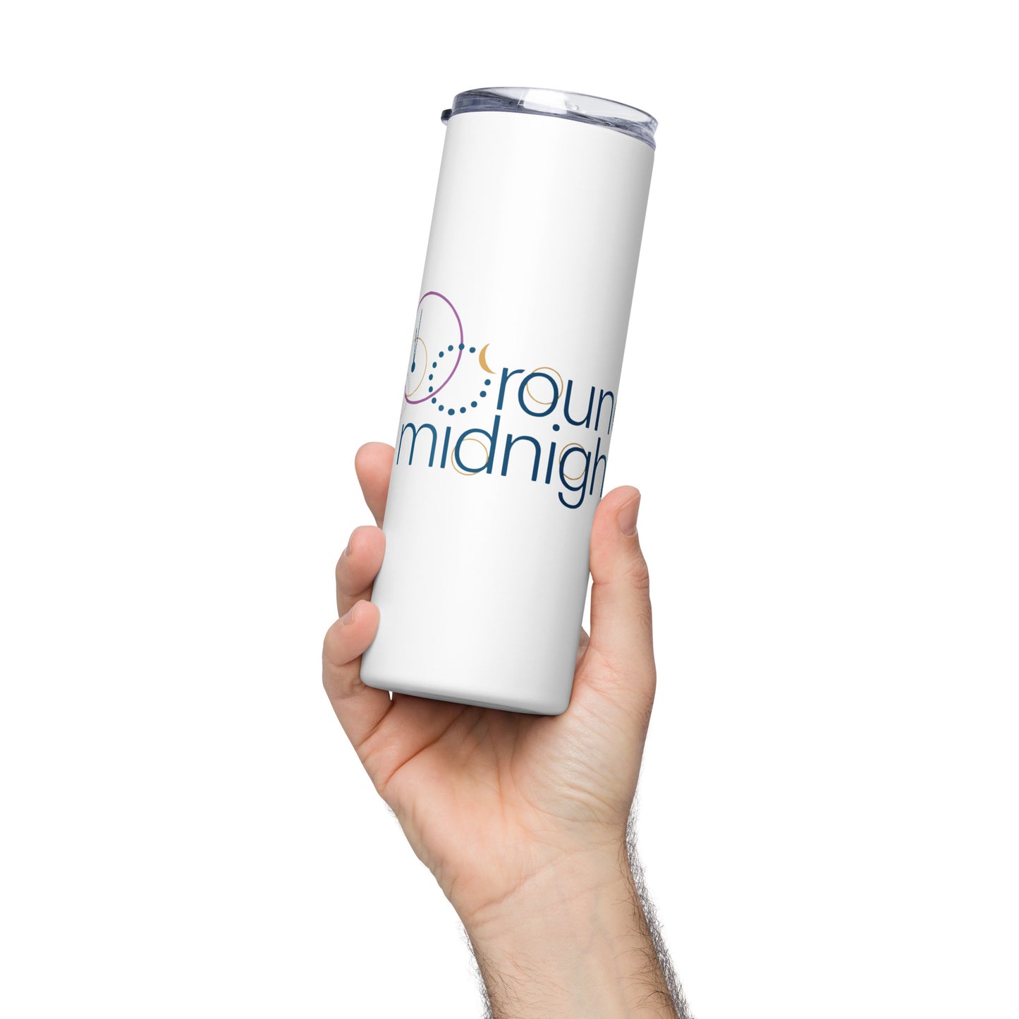 Round Midnight - Printed Stainless steel tumbler