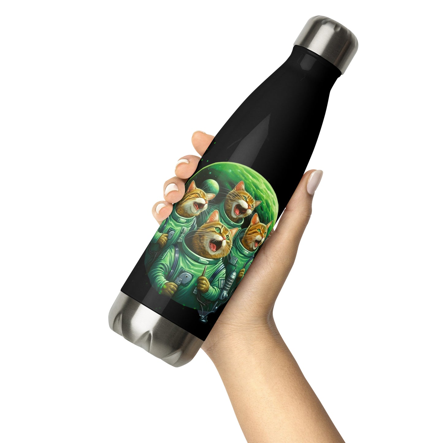 SCS - Space Kitty Stainless steel water bottle