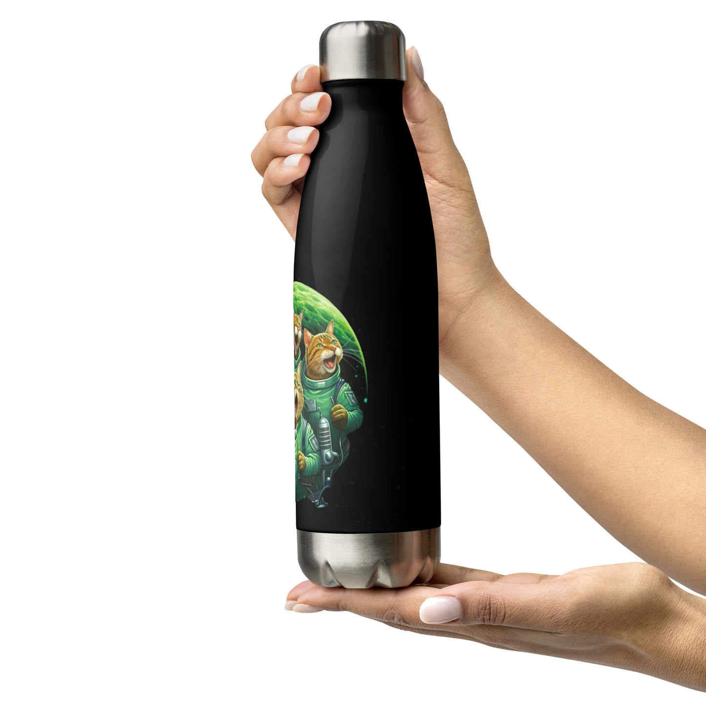 SCS - Space Kitty Stainless steel water bottle