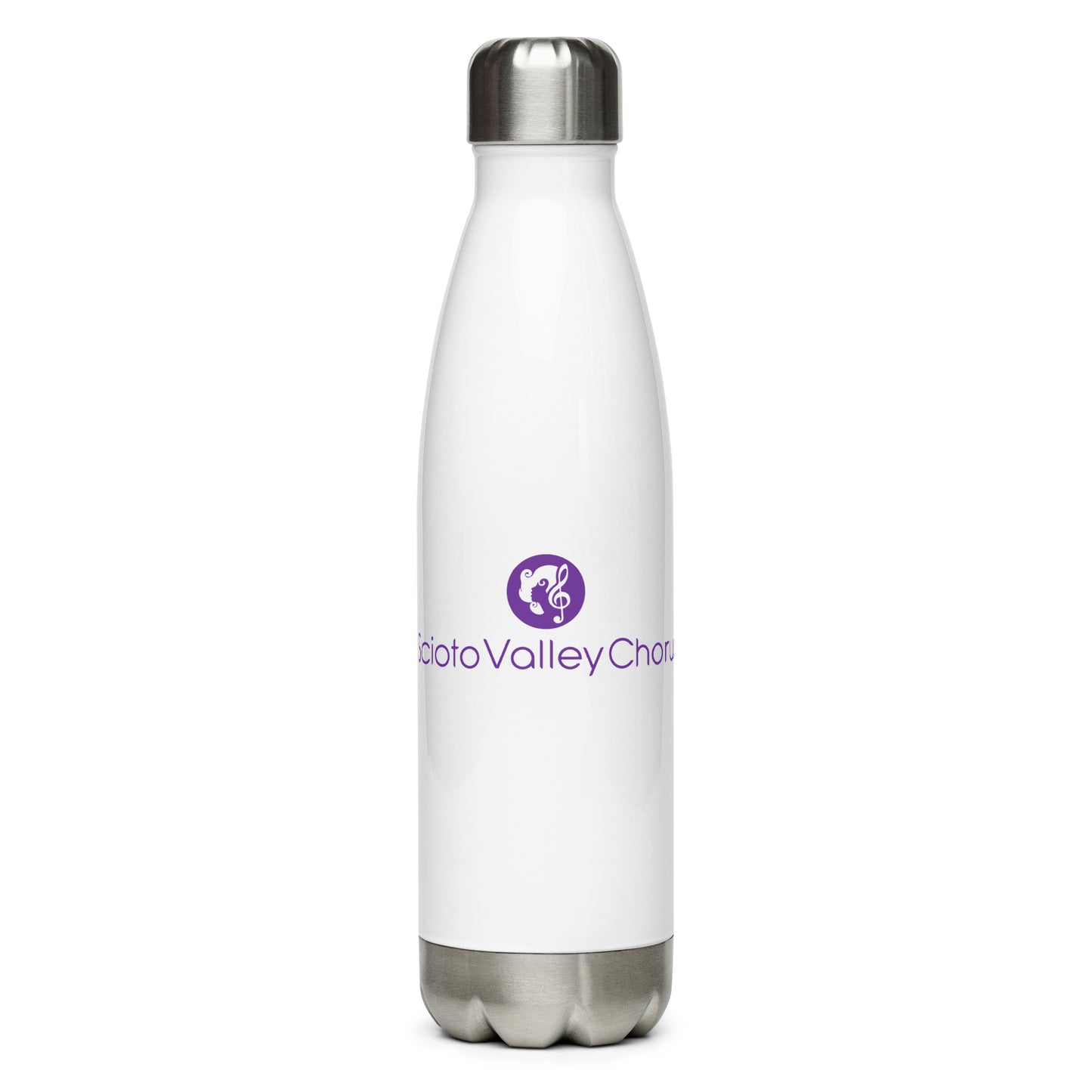 Scioto Valley Chorus - Printed Stainless steel water bottle