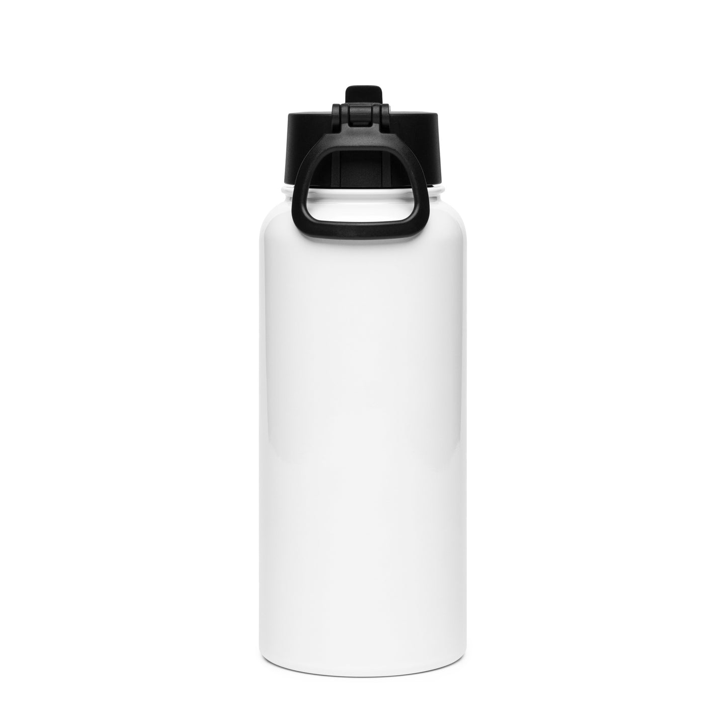 Vocal Majority - Printed Stainless steel water bottle with a straw lid